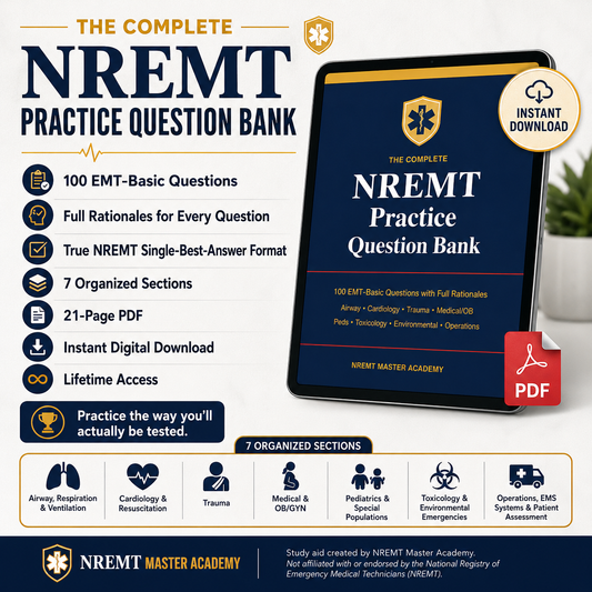 NREMT Practice Question Bank
